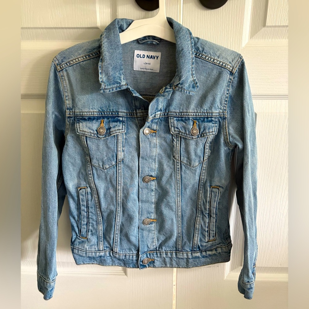 Old Navy Classic Blue Denim Jacket/size 10